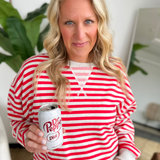 Striped Relaxed Pullover (2 Colors)