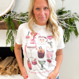Merry Little Cocktail Graphic Tee