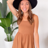 Callie Tan Romper