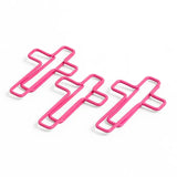 Pink Cross Paper Clip