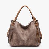 Connar Distressed Side Pocket Tote