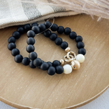 Wood Beaded Bracelet Set