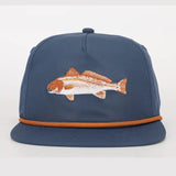 Kids Red Fish Rope Hat