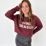 Wine Season Knit Sweater