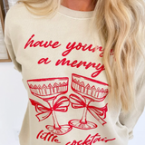 Have Yourself a Merry Little Cocktail Crewneck