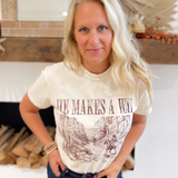 He Makes a Way Isaiah 43:19 Graphic Tee