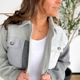 Color Block Shacket (2 Colors)