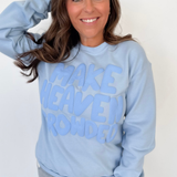 Make Heaven Crowded Puff Crewneck