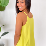 Miranda Yellow Tank Top