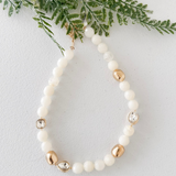 Jumbo Marble Beaded Necklace