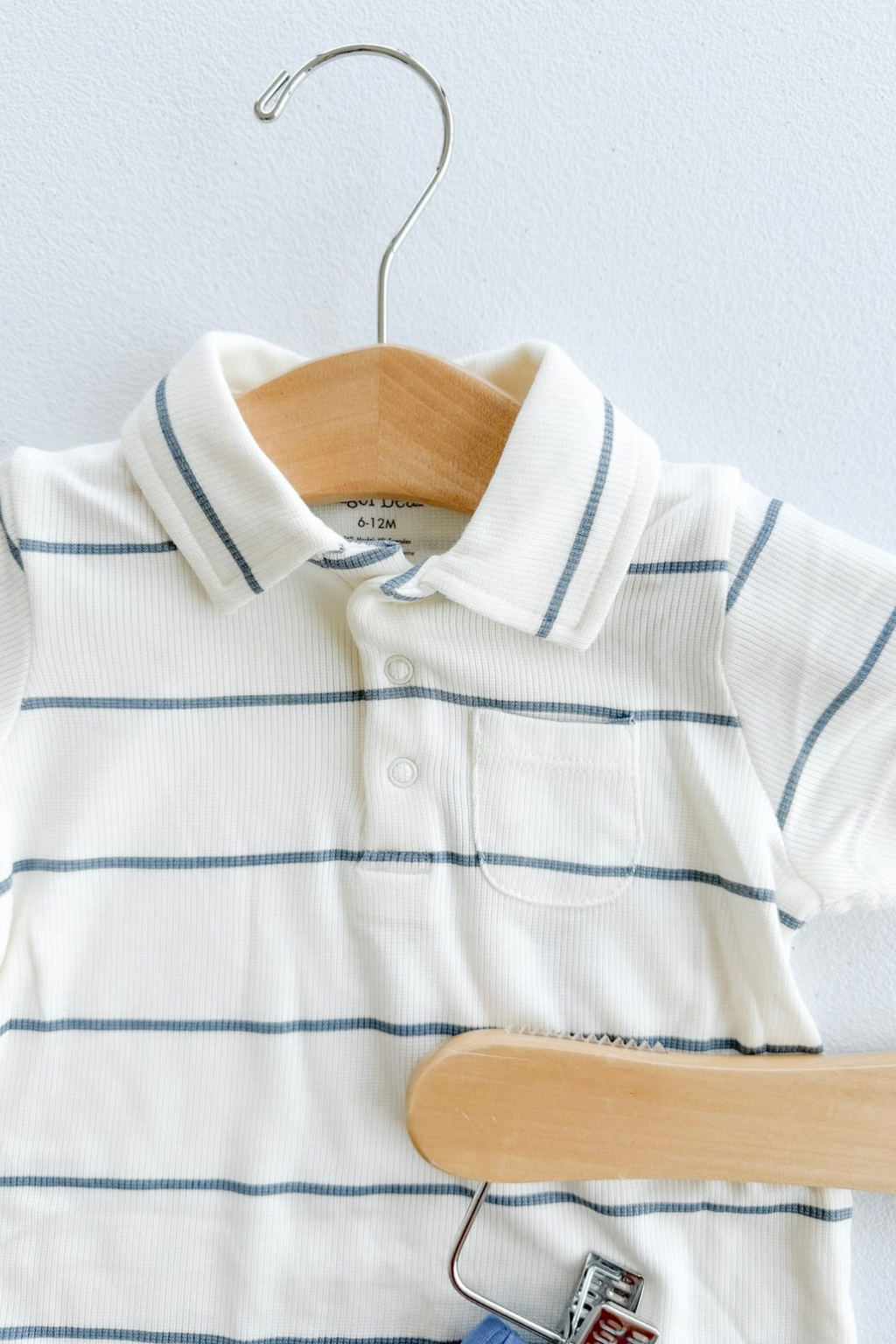 Vintage Stripe Polo with Shorts