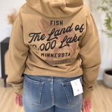 Minnesota Fish Tan Sweatshirt