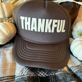 Thankful Brown Trucker Hat