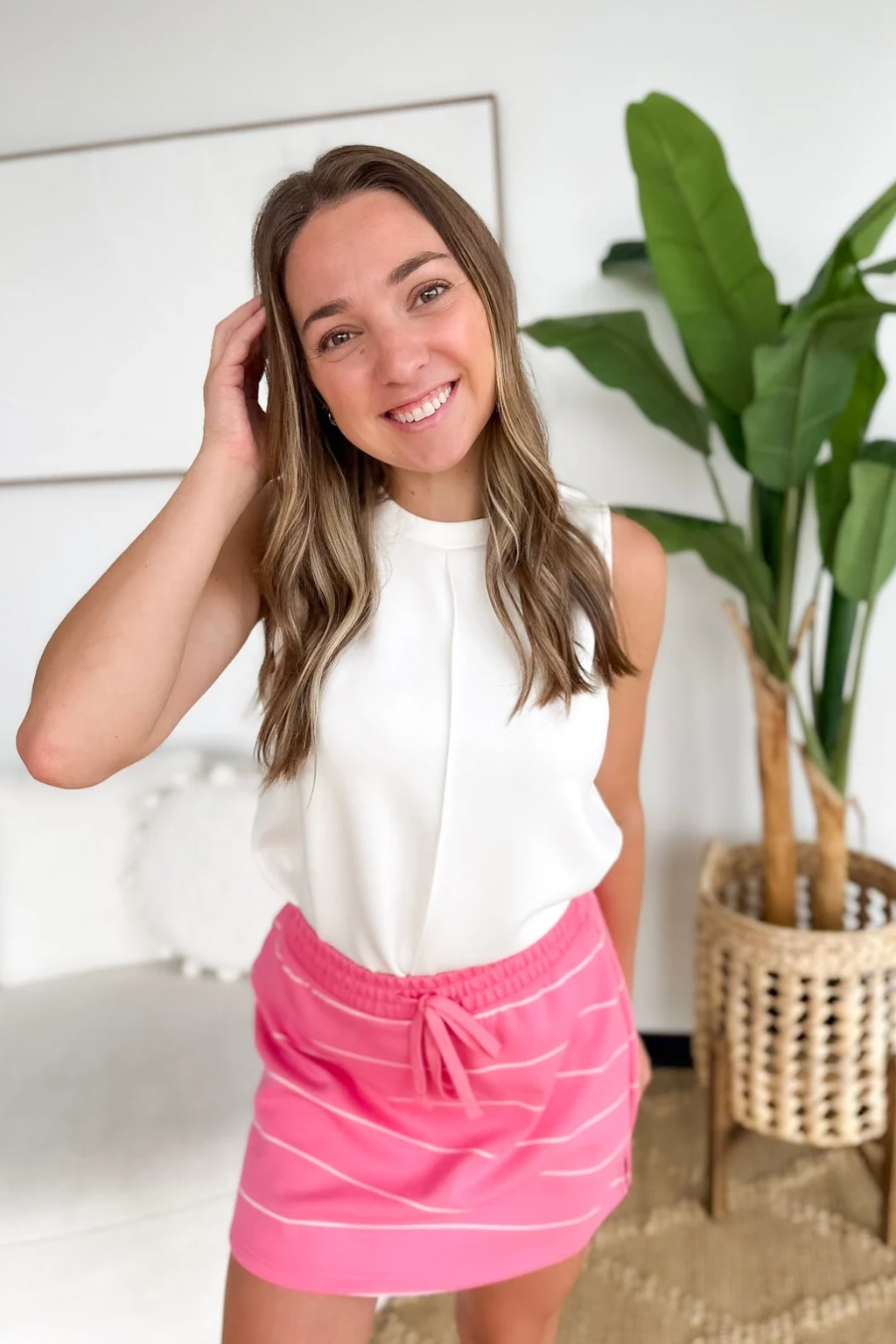 Ivory Buttery Soft Sleeveless Top