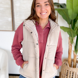 Everyday Full Zip Up Puffer Vest