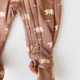 Latte Bear Footie