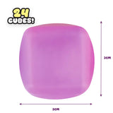 Sqweezy Stress Cubes - 24 Pcs