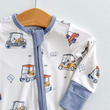 Zooming Golf Carts Romper