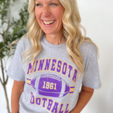 Minnesota Football Grey Tee