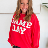 Game Day Red Crewneck