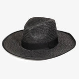 Straw Braided Ribbon Band Hat