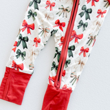 Holiday Bows Romper