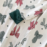 Christmas Bows 2 Piece Set