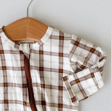 Homestead Plaid Footie