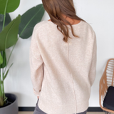 Jolie V-Neck Knit Sweater