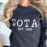 SOTA. Black Crewneck