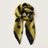 Polka Dot Silk Scarf