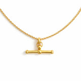 Minimal T-Bar Necklace