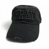 Pray Distressed Baseball Hat