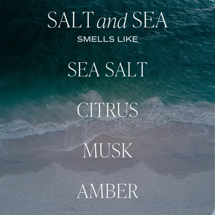 Salt and Sea Cream 15oz Candle