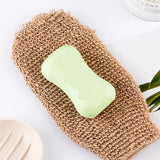 Bath Hemp Fiber Body Exfoliating Scrubber Glove