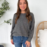 Classic Crewneck Knit Sweater (2 Colors)