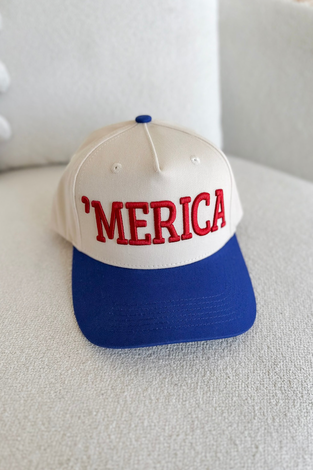 'Merica Embroidered Trucker Hat