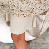Floral Smocked Puff Sleeve Midi Dress