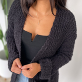 Emily Popcorn Black Cardigan