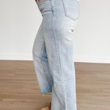 Nicole Wide Leg High Rise Jeans