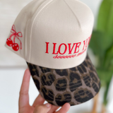I Love You Sooooo Much Leopard Hat