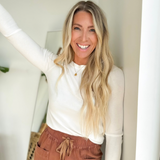 Ivory - Classic Knit Sweater