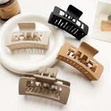 Matte Square Claw Clips