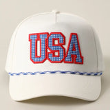 USA Patch & Rope Hat