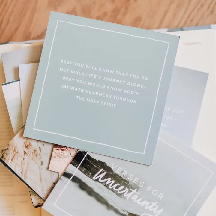 Verses for Uncertainty Card Set