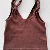 Nikibiki Reversible Ribbed Crop Top