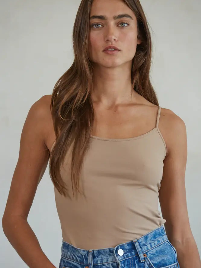 Basic Thin Strap Tank Top