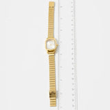 Ribbed Band Minimalist Watch