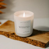 Weekend Cream 15oz Candle
