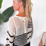 Kayla Open Knit Sweater